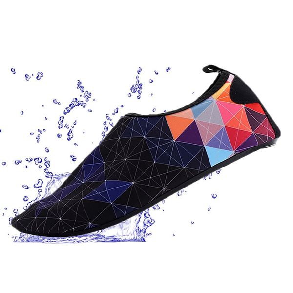 

lightweight anti-slip quick drying water shoes slip on footwear outdoor beach wading drifting swimming diving sportswear