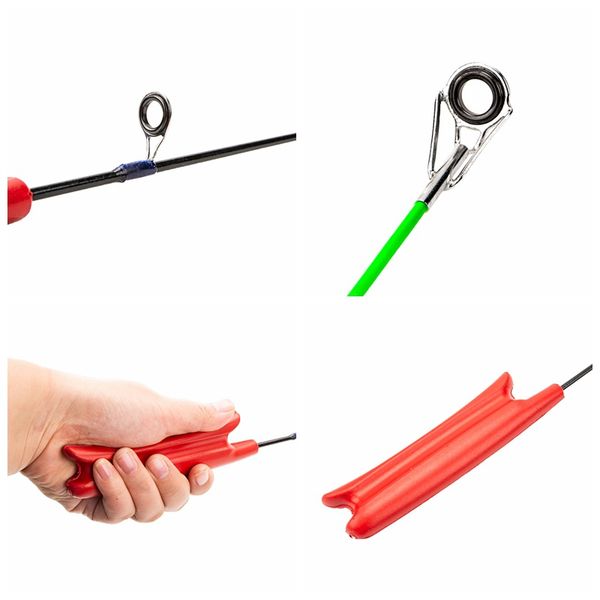 

winter ice fishing rod handle foam handle fiberglass portable reel fishing sports river reservoir pond ocean beach