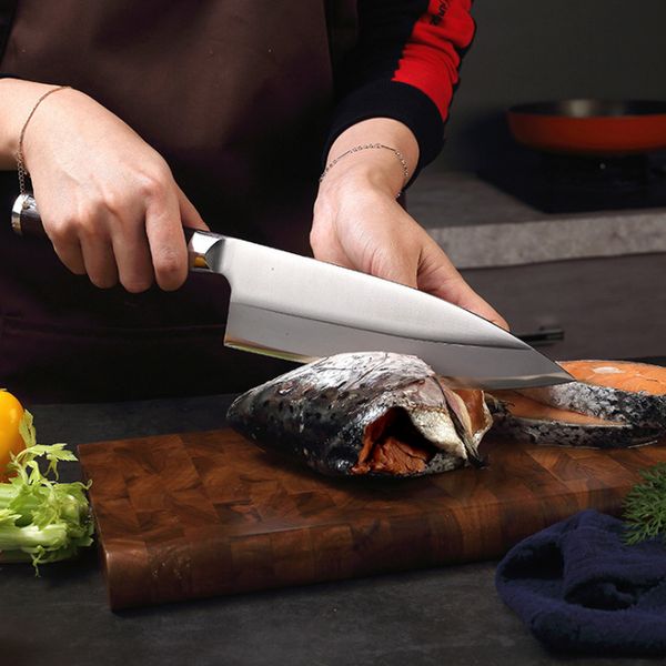

luokesi thickened german steel sashimi knife home stainless steel kitchen knife chef special fruit cutting knife