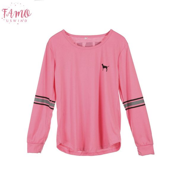 

fashion women casual shirts loose o neck long sleeve letter solid blouse spring summer new, White