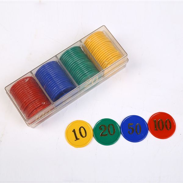 

europe and the united states running wear athletic & outdoor apparel 80 new chips set plastic chip plastic boxed, Black;blue