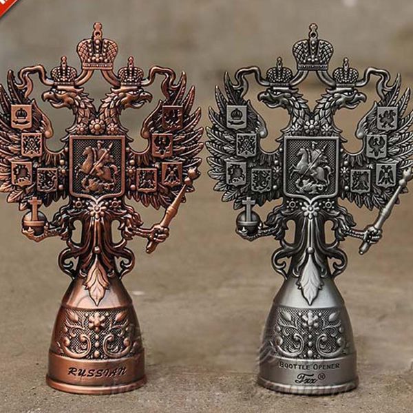 

bottle opener vintage beer opener keychain gear wine bottle opener cool double-headed eagle design kitchen gift