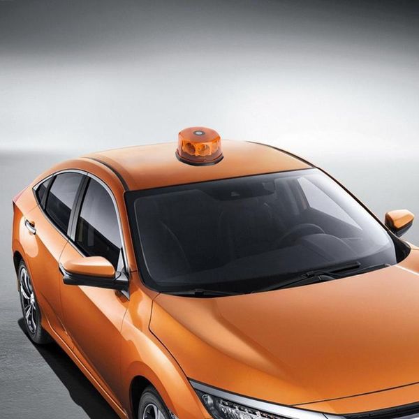 

magnetic 12v 24v car led strobe warning light emergency flashing beacon lamp amber