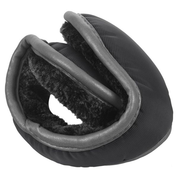 

men / women's winter fleece compact ear muff warmer, Blue;gray