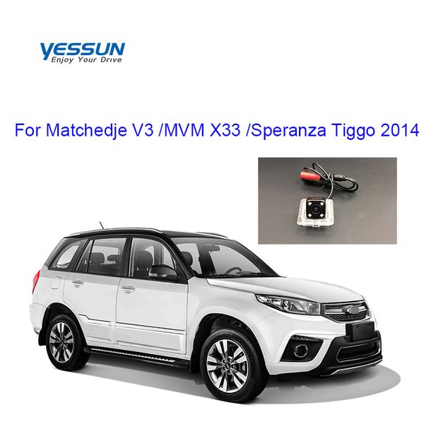 

parking system rear view camera for matchedje v3 /mvm x33 /speranza tiggo 2014 reversing park camera/license plate light camera car