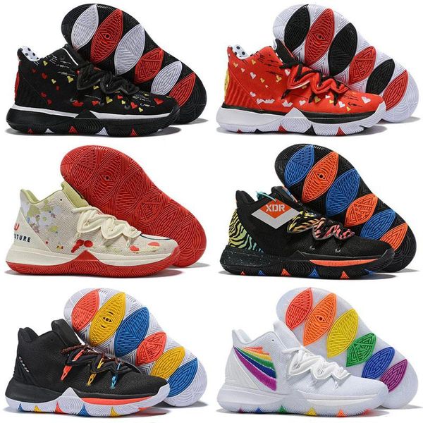 

2019 новейших мужских Irving Limited 5 Duke Баскетбольная обувь Концепции Черная магия 5s PE Cha