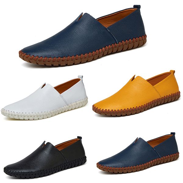 

sale big size running shoes for men mens pu yellow black dark blue white fashion cool sports sneakers 60, White;red