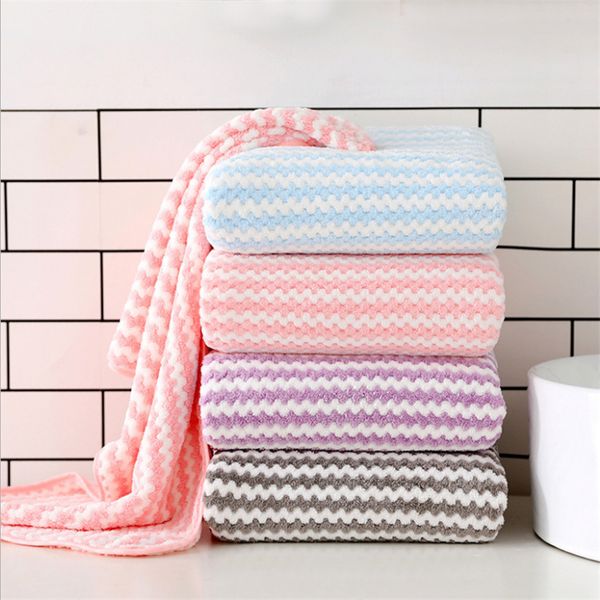 

factory direct high density warp knitted coral velvet towel 35 * 75cm super absorbent and quick-drying towel l towel wholesale can be cu