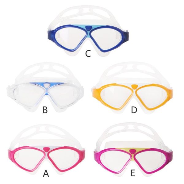 

new children swimming goggles eyeglasses anti-fog adjustable uv protection eyewear t3ld