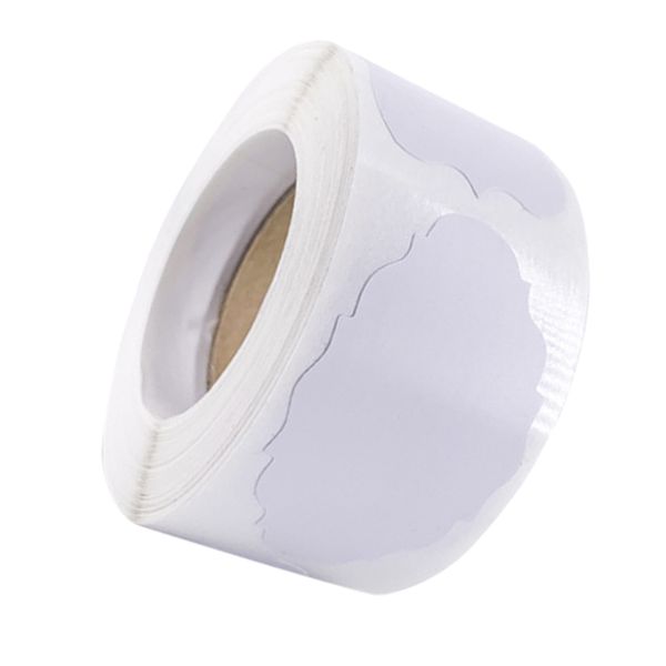 

white board labels stickers for storage bins - 300 sticker /roll decorate your bins, container or mason jars in style with removable tags