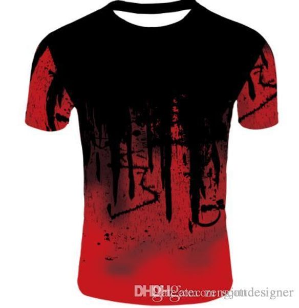 

mens summer designer 3d print shirts family style crew neck short sleeve couple clothing casual apparel, White