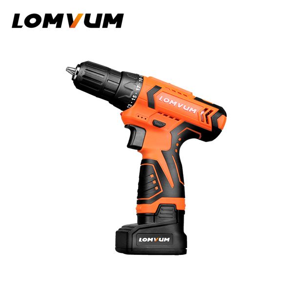 

lomvum новый мини электроинструментов 12/16 / 24v электрические аккумуляторные дрели rechargable ручной инструмент электрическая отвертка др