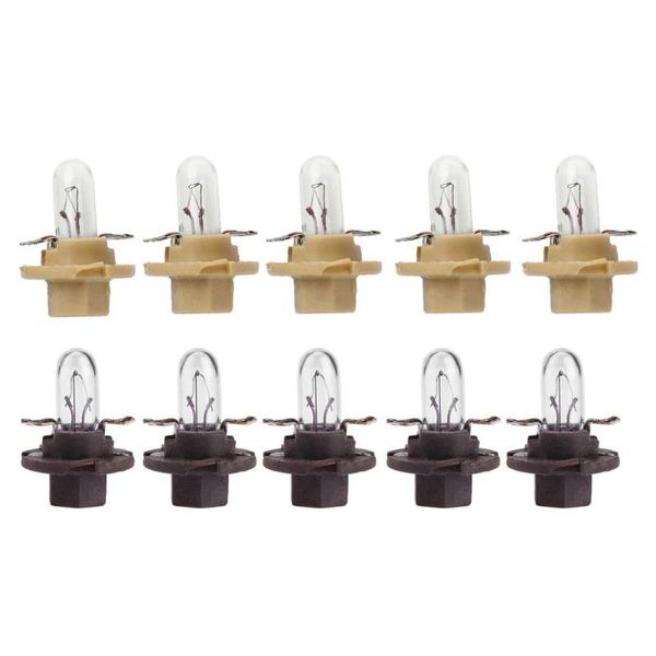 

5pcs t5 led 12v car auto interior instrument light bulbs dashboard lamps