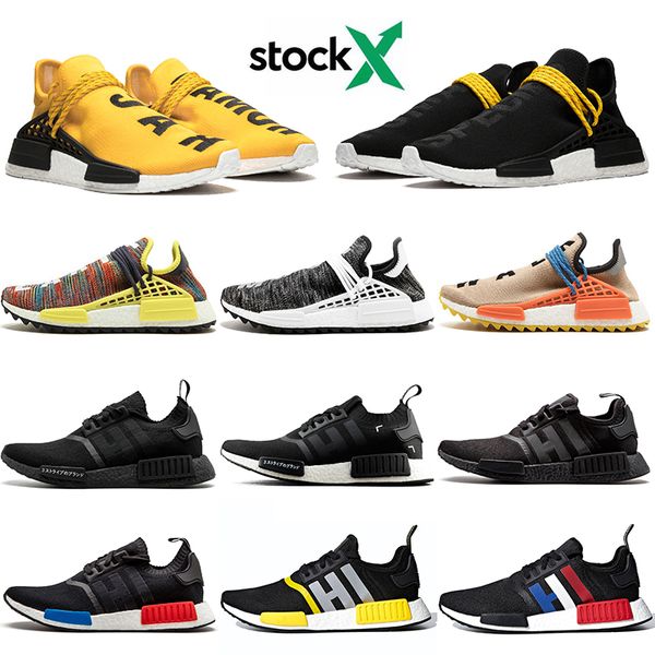 

nmd r1 human race brand women designer running shoes black yellow core pale nude xr1 mastermind japan men sneakers