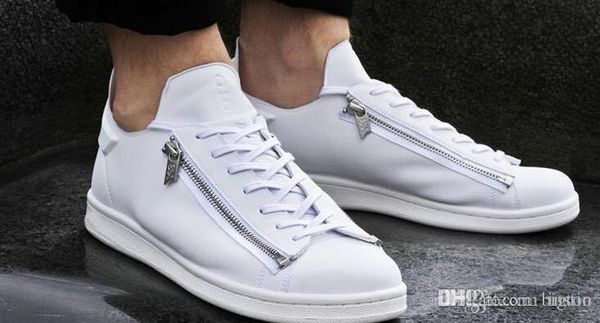 

2016 новые мужские кроссовки Y3 Stan Smith на молнии, индивидуальные мужские и женские кр