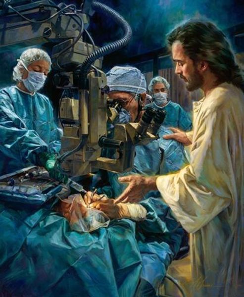 

nathan greene be thou my vision jesus eye surgeon home decor hd print oil painting on canvas wall art canvas pictures 200108