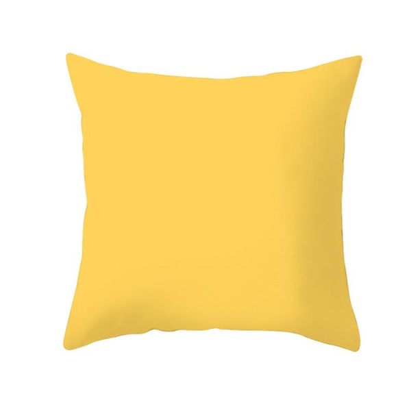 

flax different patterns yellow pillow car sofa waist pad cushion cover household items durable anti-dirty convenient