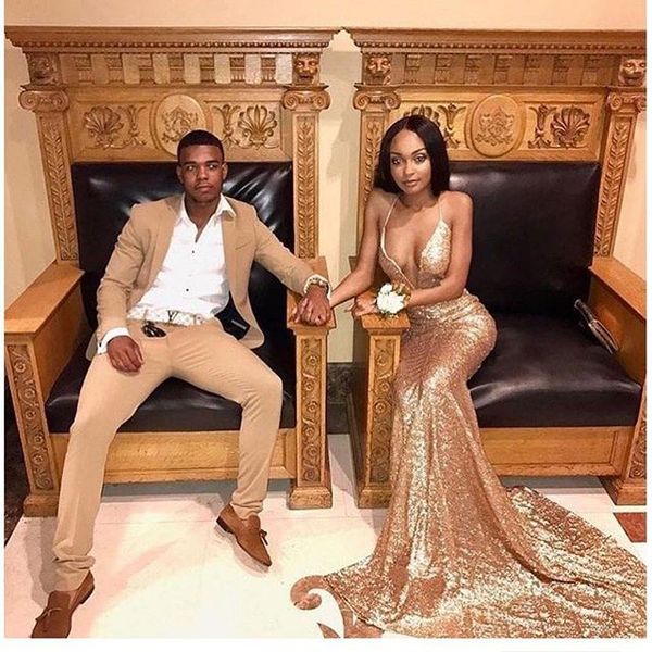 

shinny gold sequins mermaid prom evening dresses sparkly spaghetti formal party gown detachable train plus size pageant dress custom made, Black
