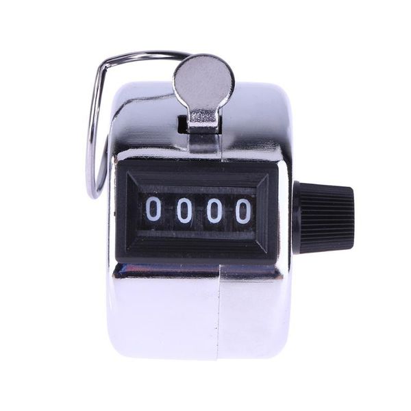 

mini mechanical digital hand tally counter 4 digit number hand held tally counter manual counting golf clicker training counter