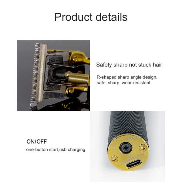 

kemei 1971 pro li t-outliner skeleton heavy hitter cordless trimmer partakone hair clipper finish hair cutting