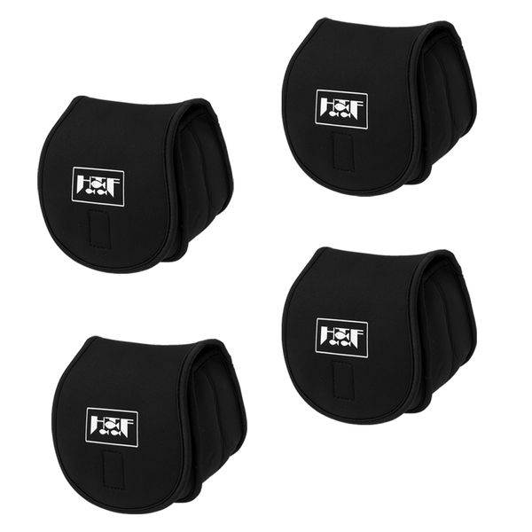 

4x neoprene fishing reel bag shockproof spinning reel cover storage pouch xl