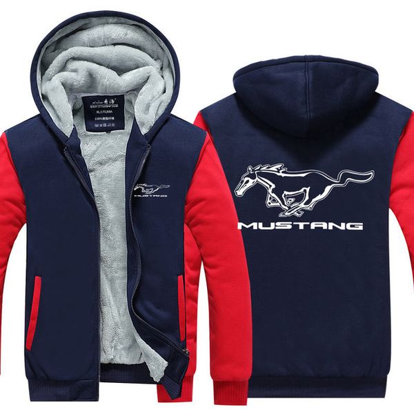 

male hoodie plus size jacket hoodies men mustang sweatshirt hoody for men thicken hooded coats g