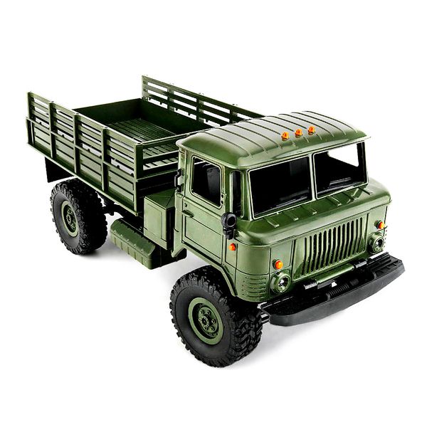 WPL B-24 GAZ-66 1//16 telecomando Militari Camion 4 Ruote motrici fuori strada RC Auto