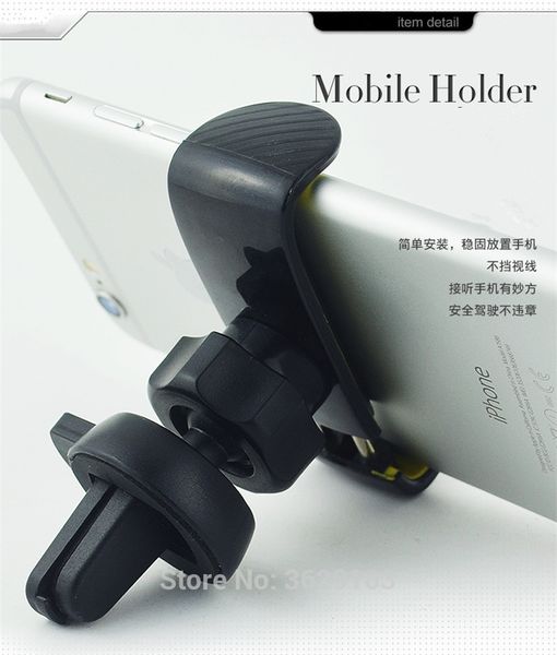 

phone holder for air vent mount car holder support mobile car phone stand for xc60 s60 s80 s40 v60 v40 xc90 v70 xc70 v50