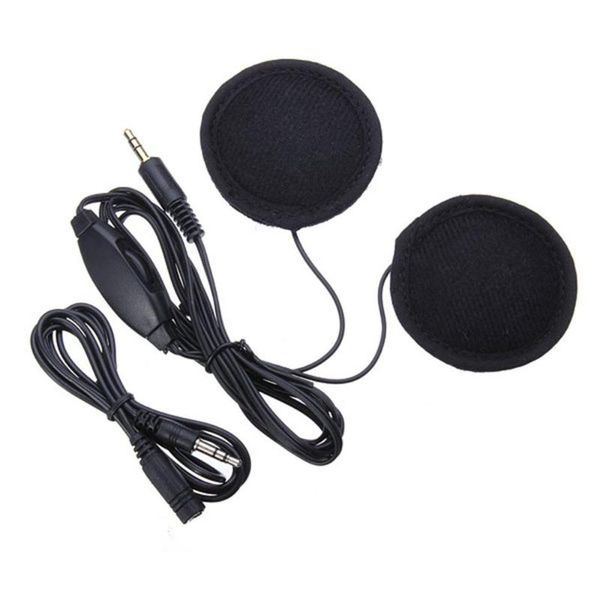 

cs-083 universal plastic headset helmet mp3 headphone headset gps navigation 3.5mm plug for motorcycle