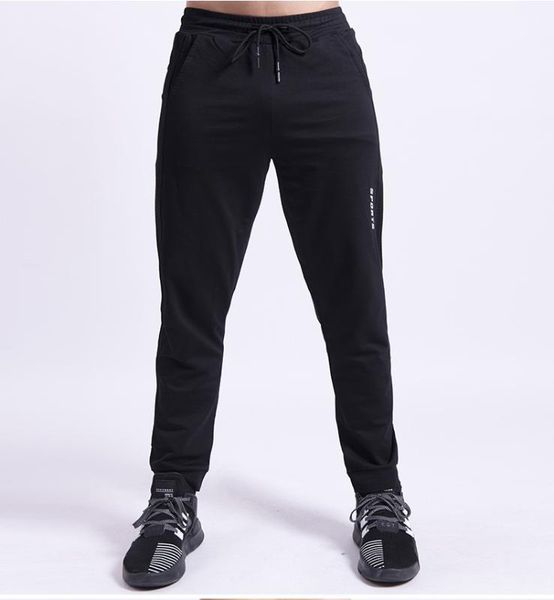 

мужчины лента цвет блок черных карманных штаны гарем joggers harajuku sweatpant hip hop брюки, Black