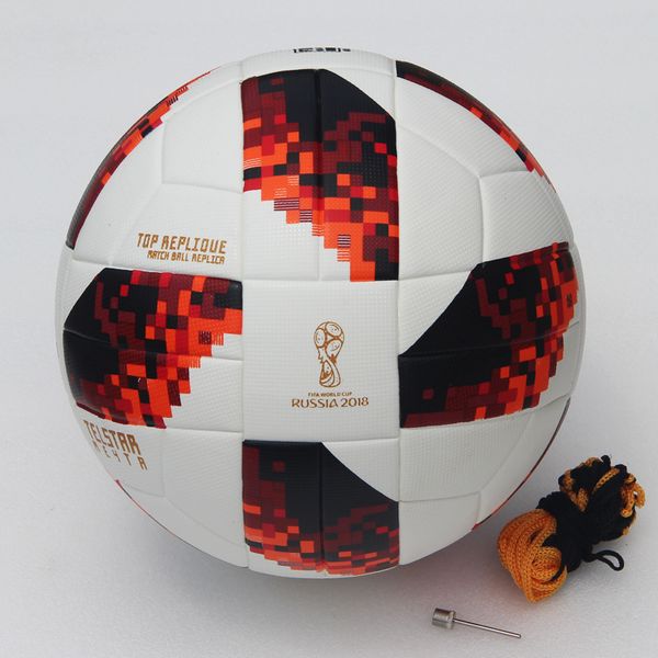 

2018 world cup occer ball ru ian final match ball pu eamle pa te kin football ball