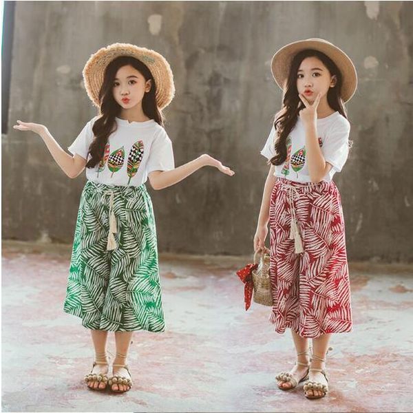 

summer girls clothes sets baby girl short sleeve shirt shorts suits kids clothing printed children's clothes 2pcs, White
