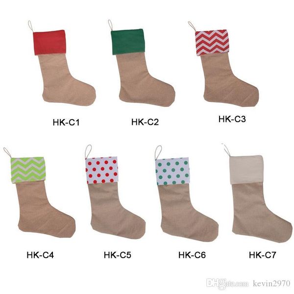 

2019 christmas large stocking santa claus sock gift bag kids xmas decoration candy bag christmas tree ornaments suppliers