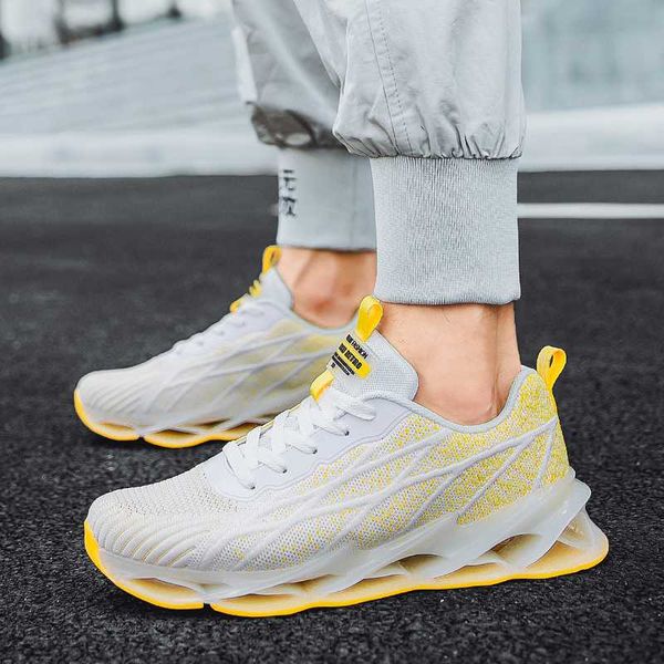 

men's running shoes blade cushioning sneakers male walking shoe breathable shoes fashion men's jogging casual