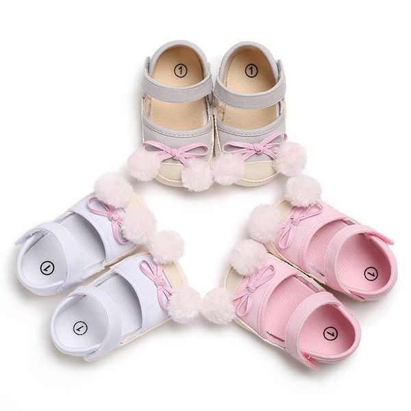 

newborn baby girl soft plush baby princess shoes