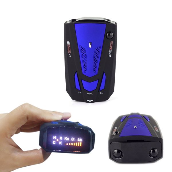 

brand new car s v7 for car speed testing with 360 degrees signals + russian & english alarm