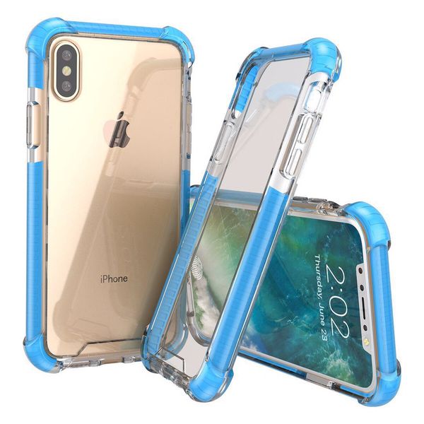 

2019 new arrivals for iphone 6s plus armor case 4 edges anti-crash case for goophone x 3in1 pc+tpu+tpe designer phone case