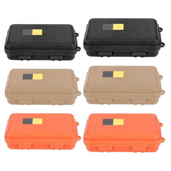 

outdoor survival box edc waterproof shockproof safety equipment case portable plastic sealed tool box dry box storage container
