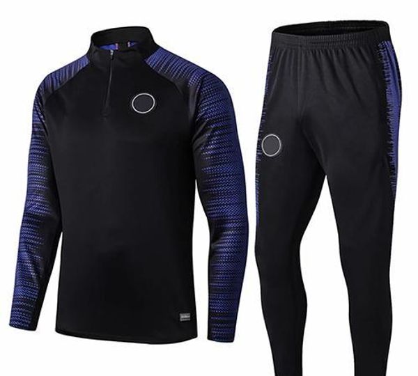 

2019/20 paris training suit 2 stars tracksuit de veste de pied griezmann veste combinaison d entra inement taille s-xl, Gray