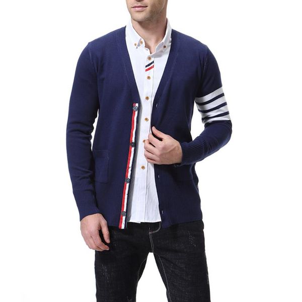 

men's sweaters autumn young sweater v turtleneck jacket xy969, White;black