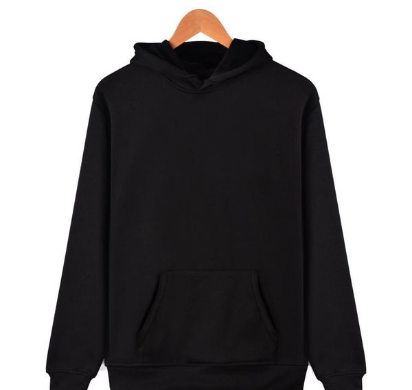 

2019 равнина мужская флис толстовки повседневная мужская толстовка спорт бодибилдинг хип-хоп пуловер с капюшоном мужская спортивная одежда п, Black