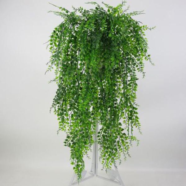 

vine artificial simulation green plants flower hanging foliage home wall decor