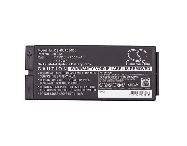 

cameron sino 2000mah аккумулятор bt12 для ikusi 2303696, tm63, tm64 02