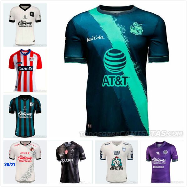 

2020 2021 mexico liga xolos de tijuana home away soccer jerseys 20 21 cruz azul atlas leon necaxa morelia pachuca unam football shirts, Black;yellow