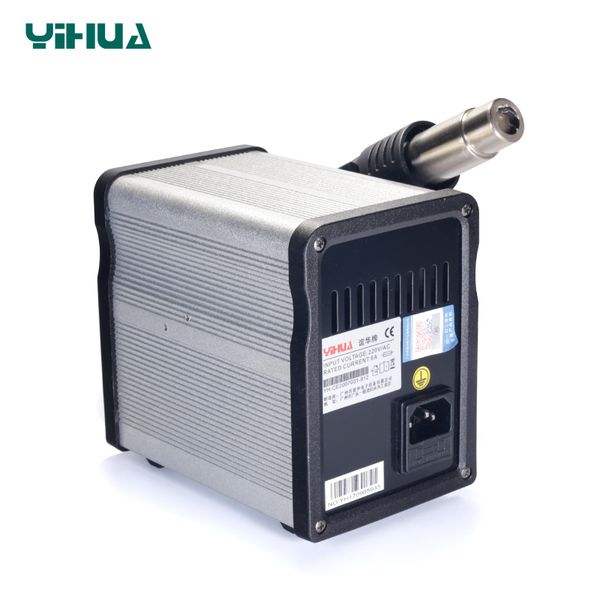 

yihua 2008d temperature adjustable smd rework station air soldering station good 26*16.5*14.8 650w 100-500
