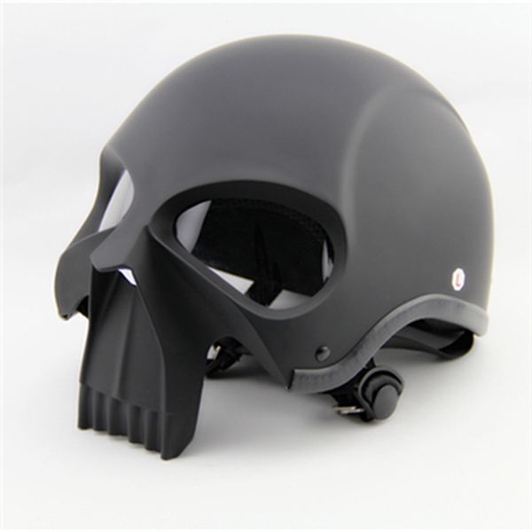 

atv motorbike motorbike skull helmet open face