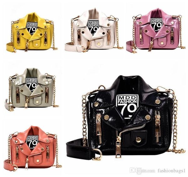 

designer luxury handbags purses women chain motorcycle bags woman shoulder v-neck jacket bags multicolor zipper cross body bags leather bag