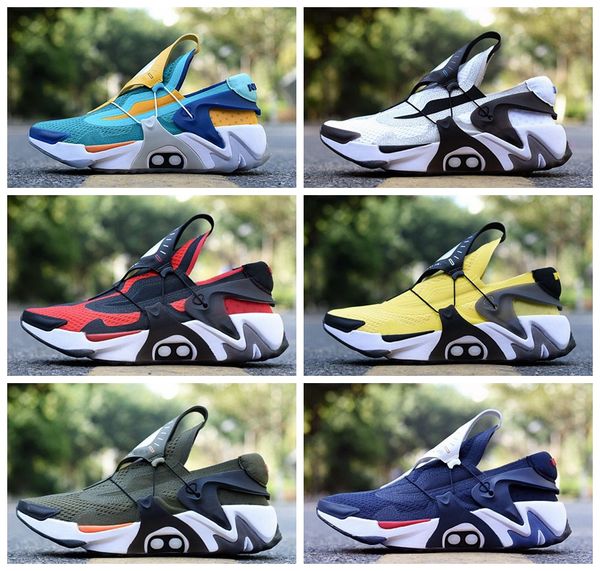 

2020 adapt huarache racer mens running shoes designer air huarache ultra black white triple red grey aurora green yellow hyper jade sneakers