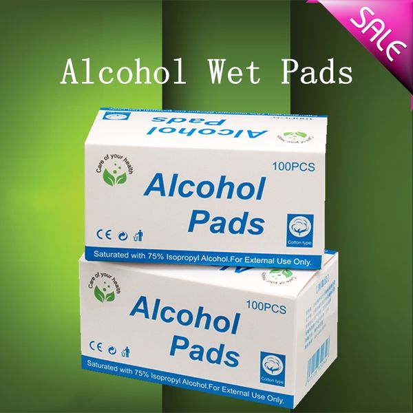

5000pcs alcohol wet wipe antiseptic skin cleaning care disposable disinfection prep swap pad jewelry mobile phone clean wipe