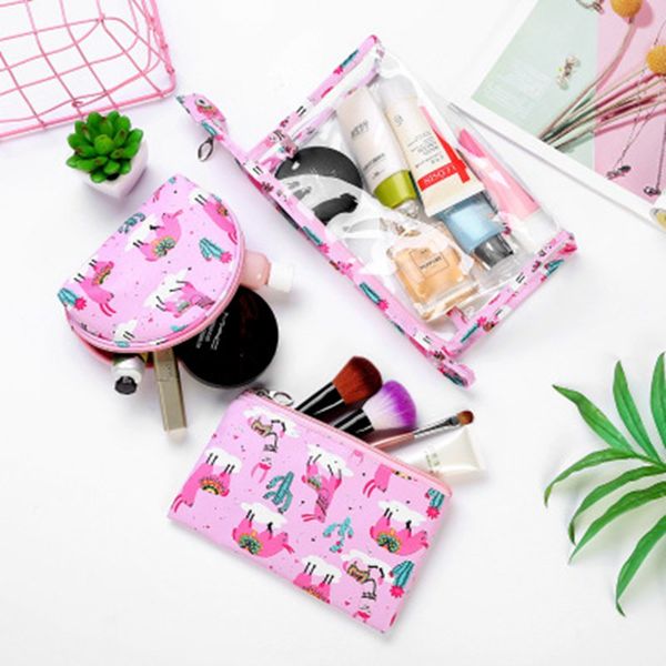 cute clear makeup bag